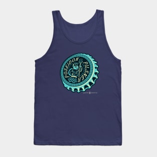 Vintage Poseidon Pilsner Bottlecap Tank Top